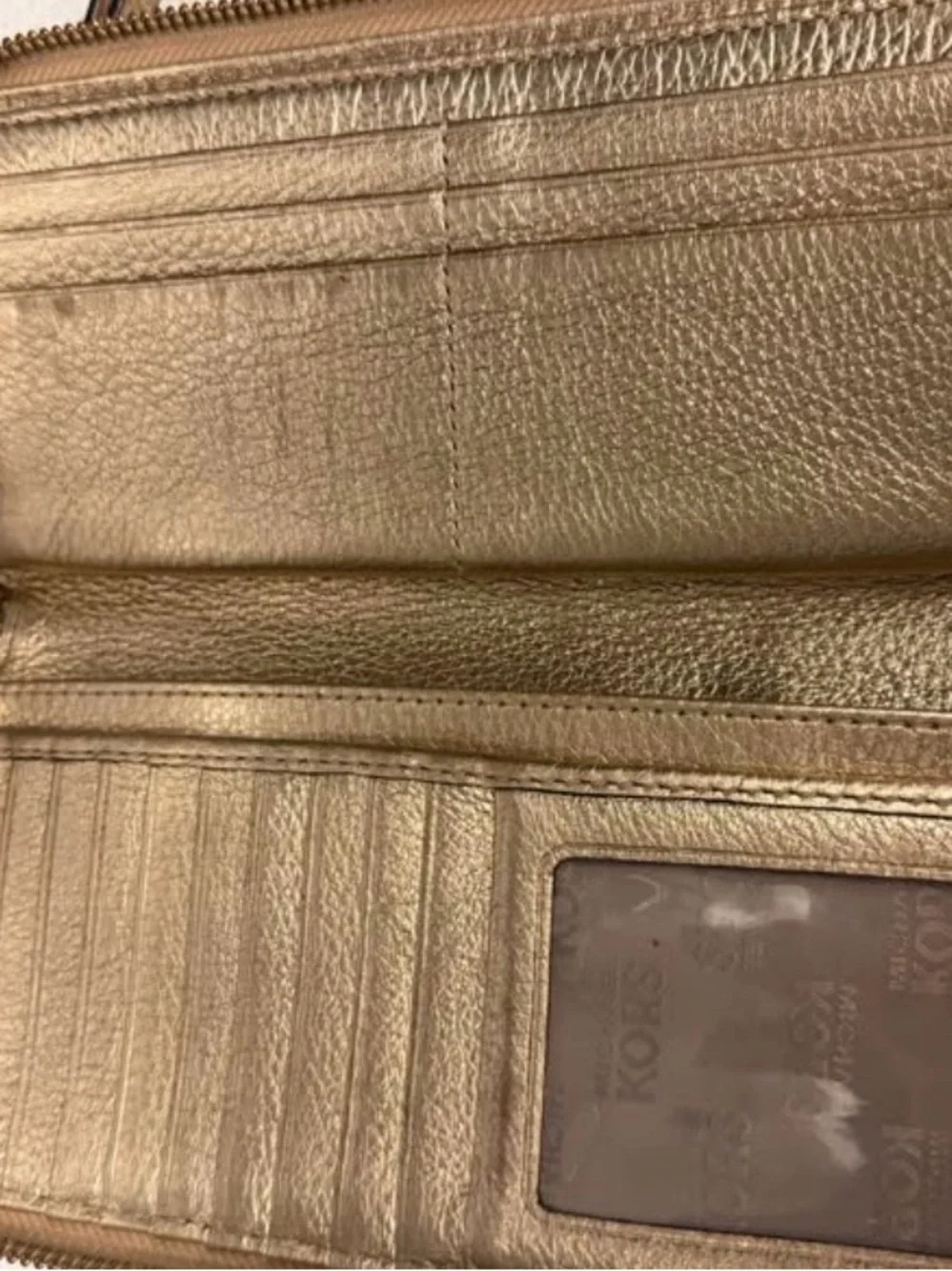 Michael Kors Metallic Gold Women’s Wallet